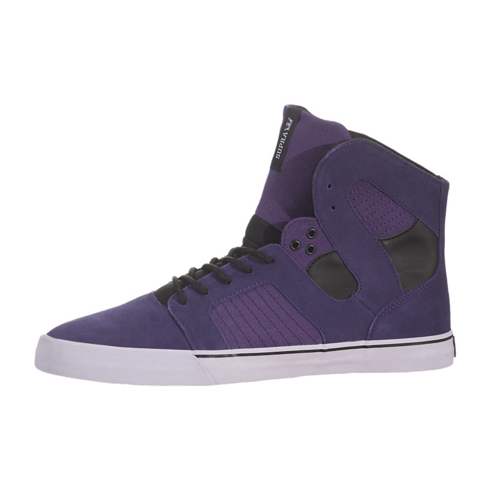 Chaussures de Skate Supra Pilot Violette Purple Homme | CSQ-76276019